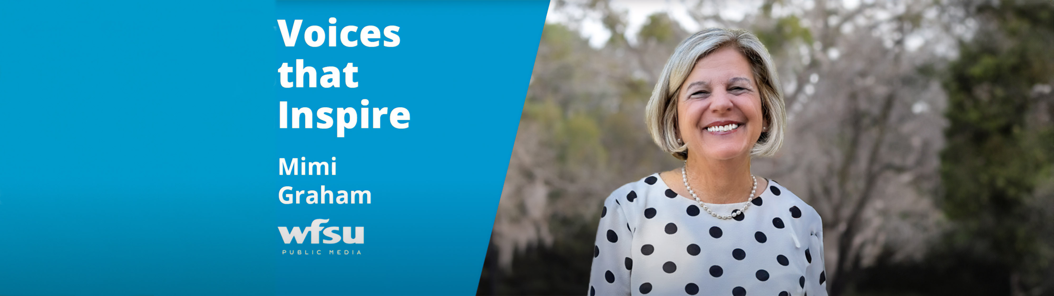 Voices that Inspire Dr. Mimi Graham Banner