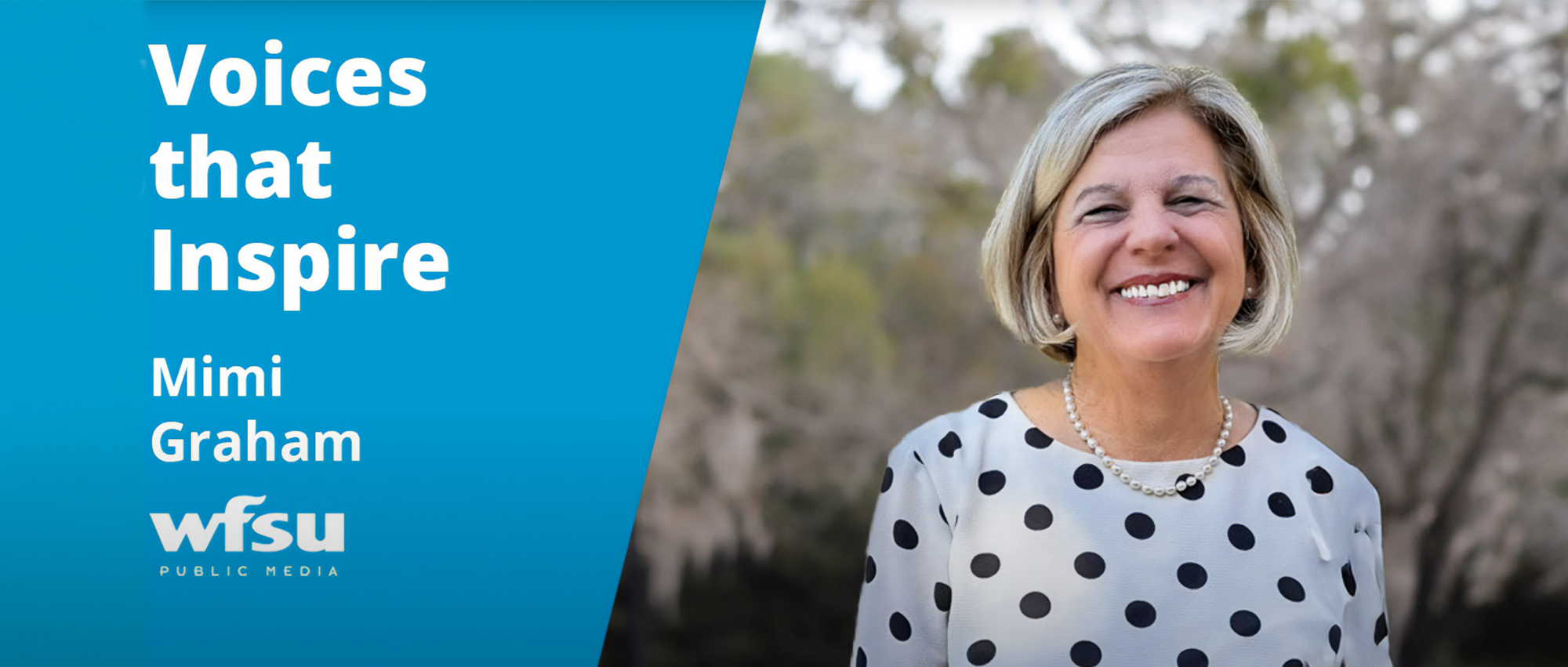 Voices that Inspire Dr. Mimi Graham Banner