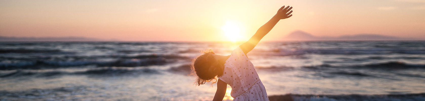 "Little Girl at the Beach"